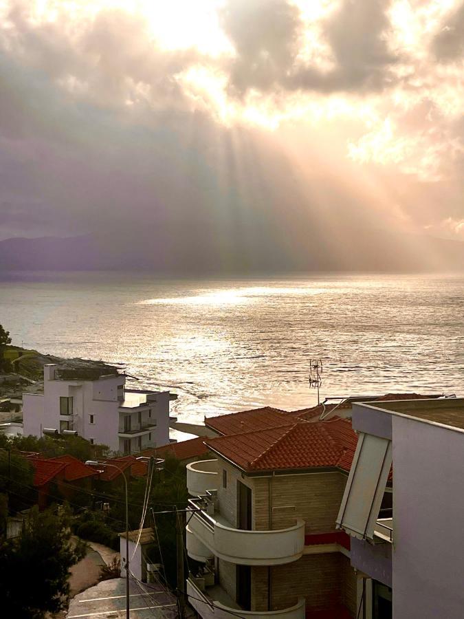 Grand Blue Aparthotel Sarandë Exterior foto